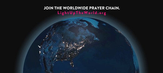 One Planet. One People. United by a Prayer Chain