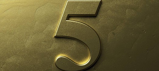 El significado espiritual y el simbolismo del número 5